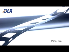 Taśma z czystego niklu akumulatorowego o grubości 0,15 m i grubości 0,2 mm z odległością podziałową 23,4