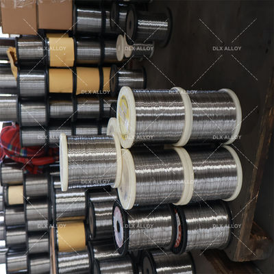 Drut ze stopu NiCr 70/30 wyżarzany SWG 33 34 35, wyposażenie do obróbki cieplnej, drut oporowy Ni70Cr30