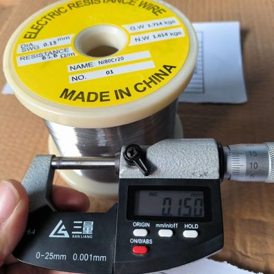 Dobra cena Drut z czystego niklu metalowego o wysokiej odporności na korozję, wysoka czystość 99,9%, grubość 0,025 mm w Internecie