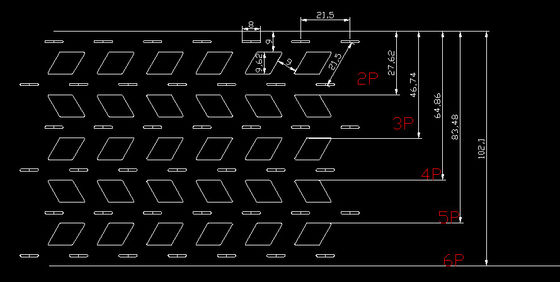 Dobra cena Czysty pasek niklowy 4p z odstępem 19 mm dla baterii 18650 w Internecie