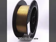 Drut nitynolowy o wysokiej czystości do wyrobów medycznych ASTM F2063